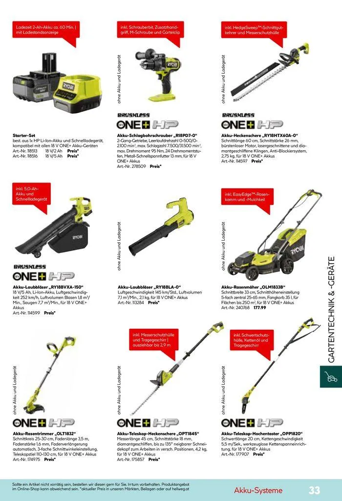 Smartes Gärtnern von 11. Juni bis 31. Dezember 2024 - Flugblätt seite  33