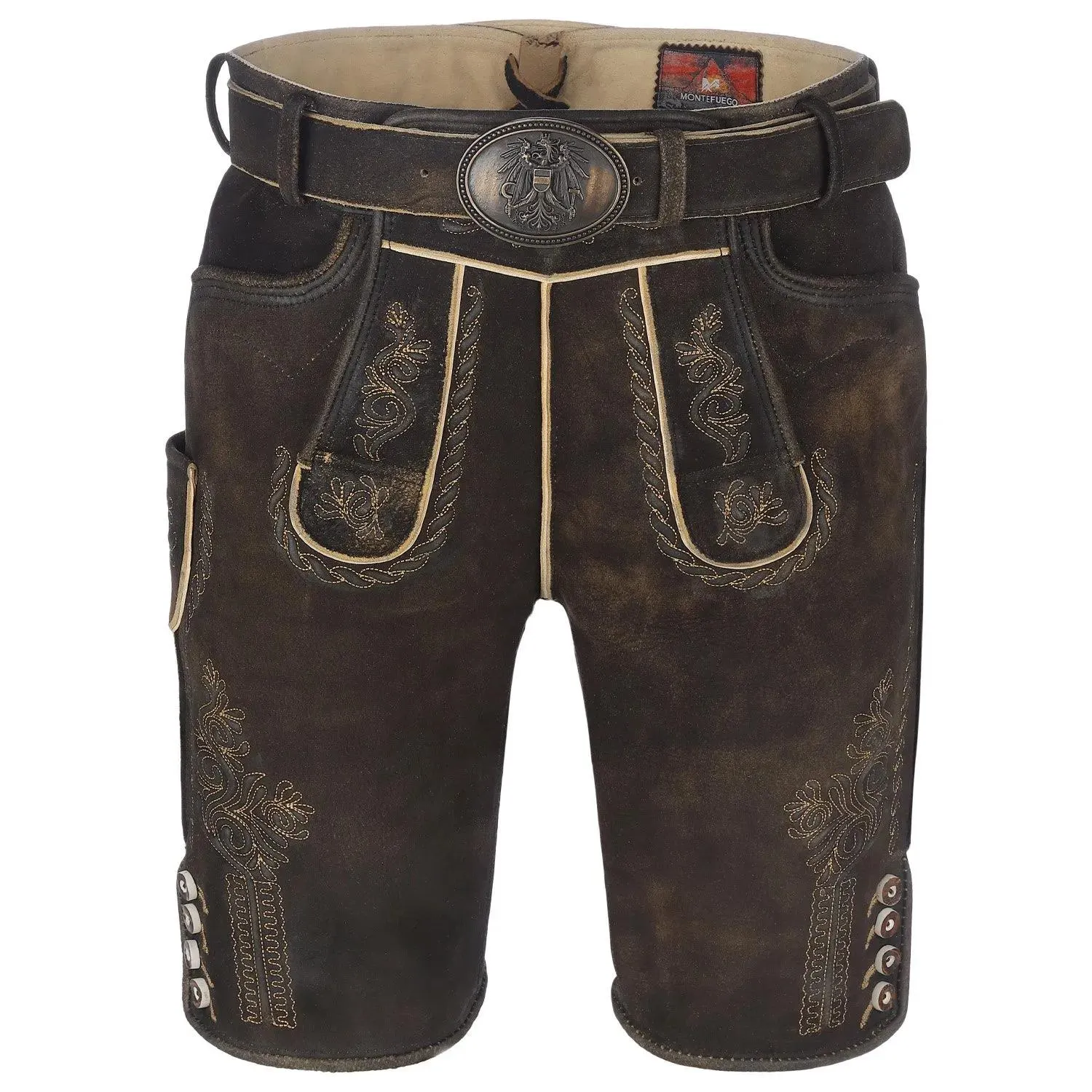 Herren Lederhose “Hirschvogel”