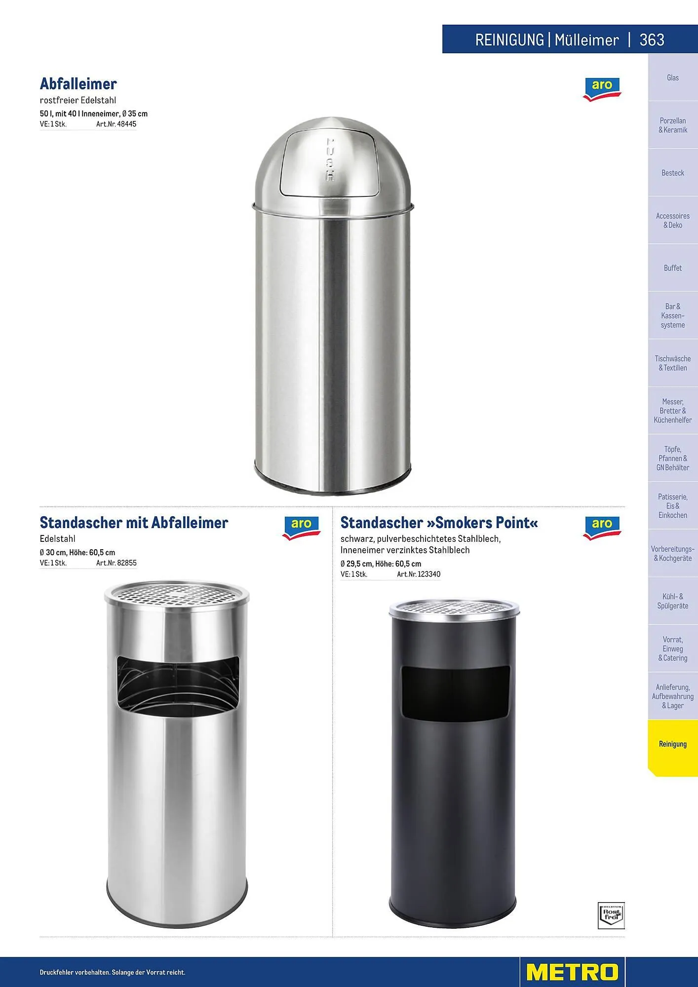 Metro Flugblatt von 25. März bis 31. Dezember 2026 - Flugblätt seite  363