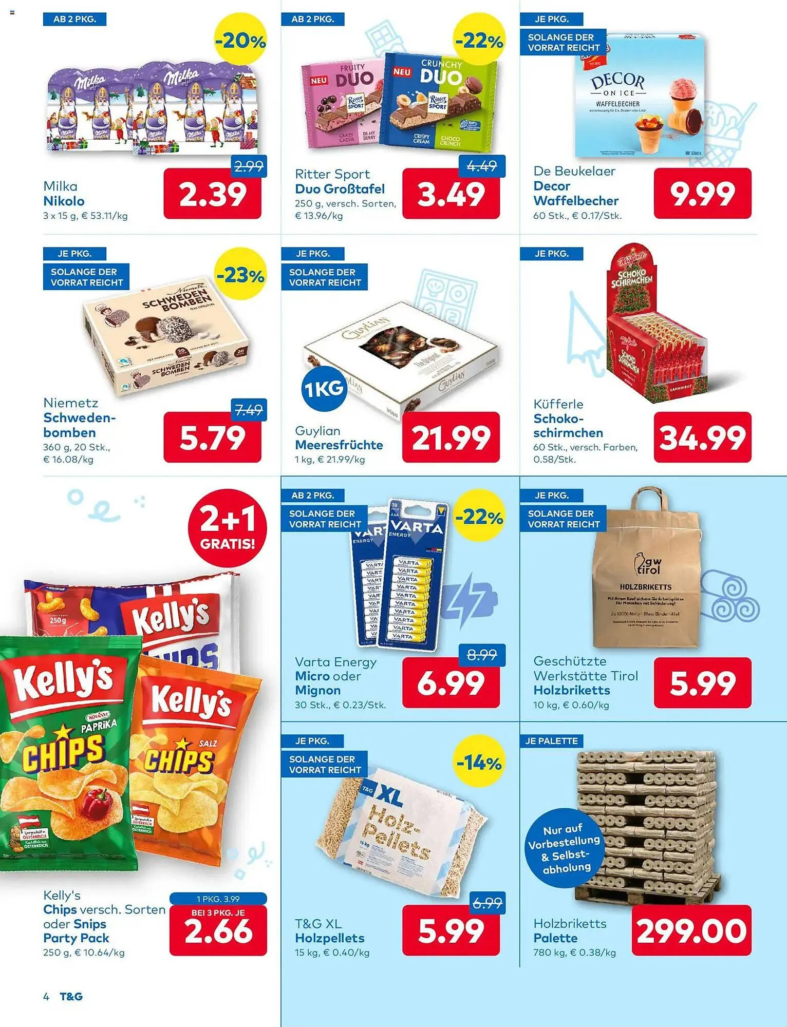 T&G Flugblatt von 20. November bis 3. Dezember 2025 - Flugblätt seite 4