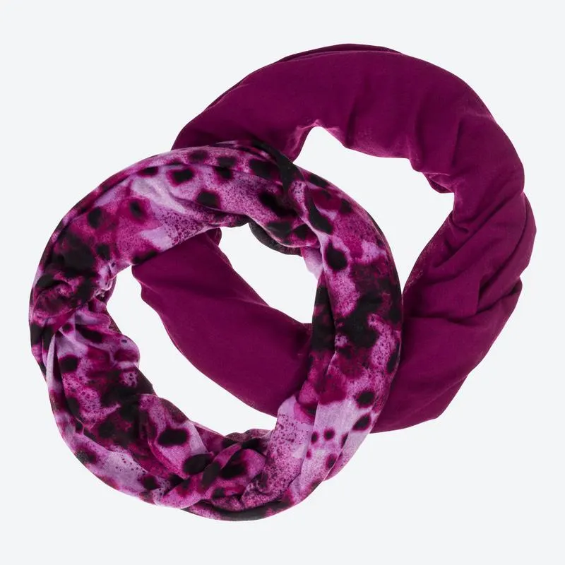 Damen-Schlauchschal in verschiedenen Styles, 2er-Pack