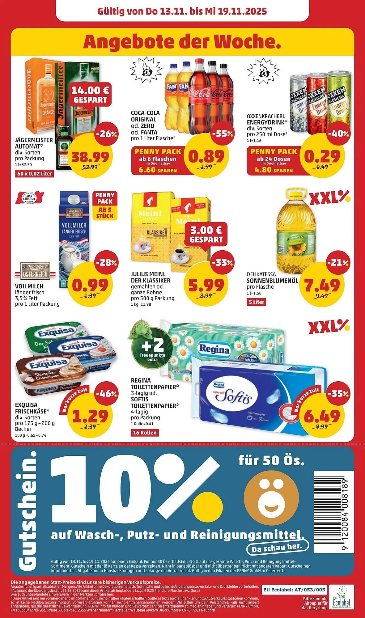 PENNY Flugblatt von 13. November bis 19. November 2025 - Flugblätt seite  24