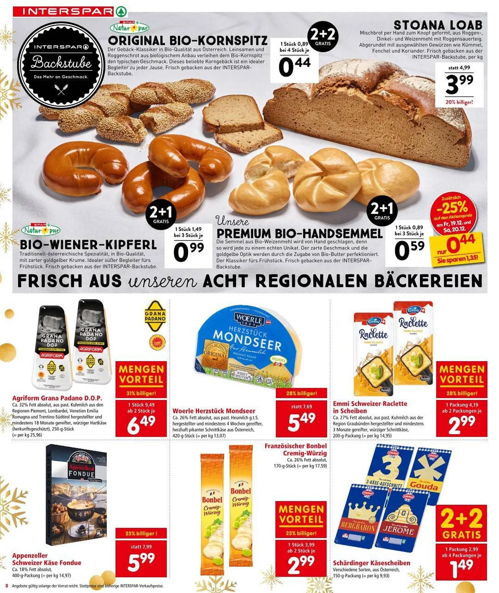 Interspar Flugblatt von 18. Dezember bis 31. Dezember 2025 - Flugblätt seite 8