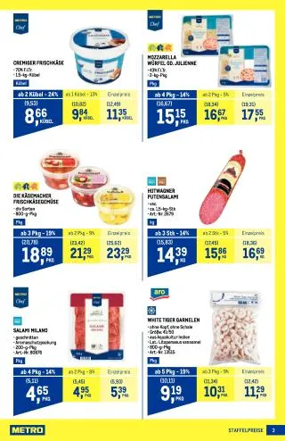 METRO Flugblatt Food - Profi von 9. Juli bis 22. Juli 2026 - Flugblätt seite  3