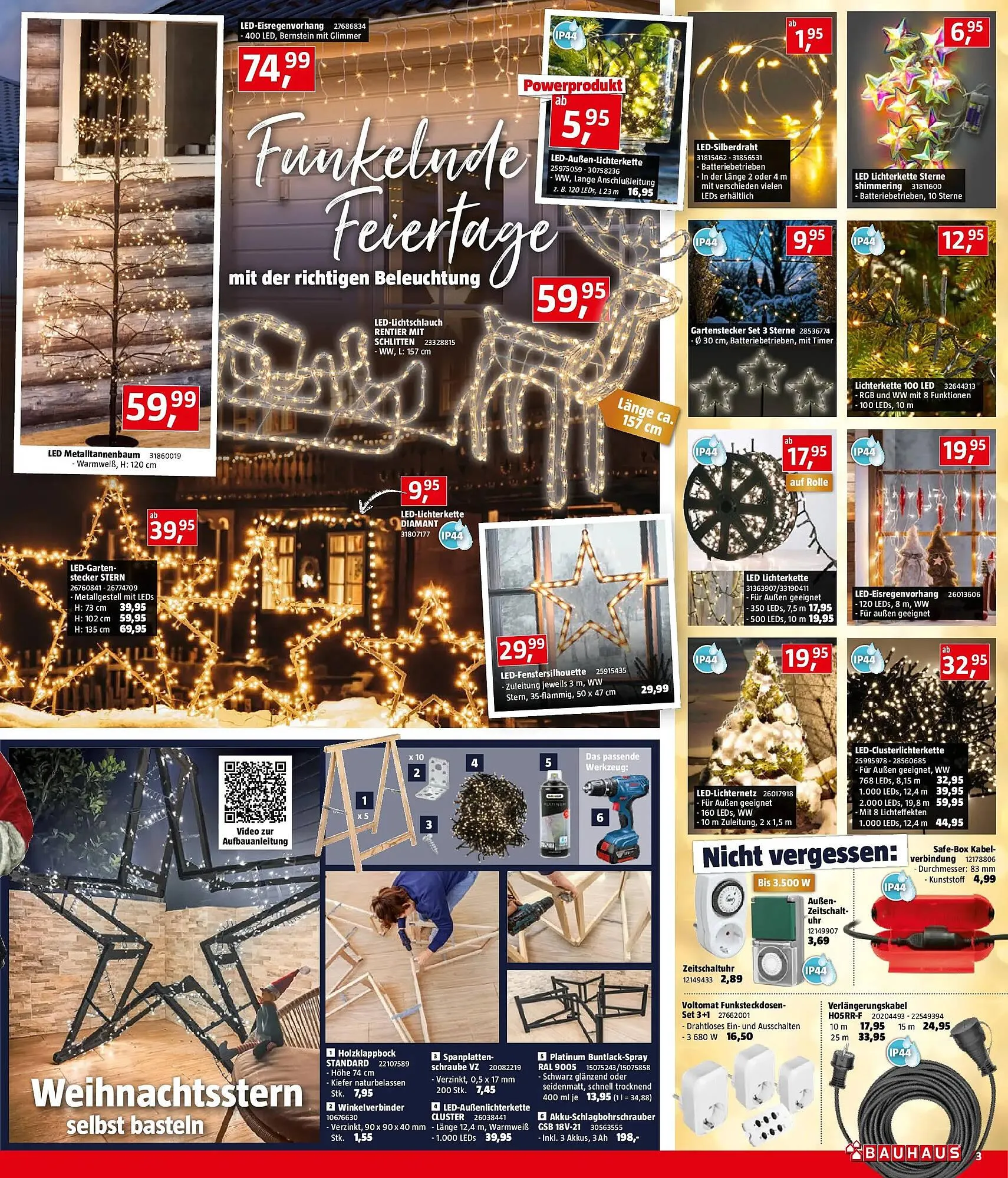 Bauhaus Flugblatt von 12. November bis 2. Dezember 2025 - Flugblätt seite 3