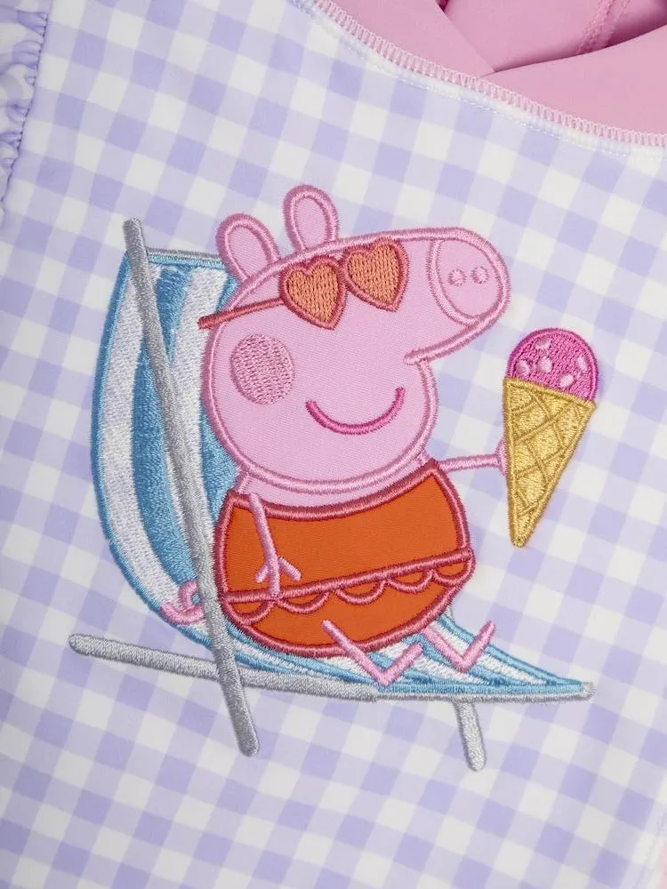 Jojo Maman Bébé – 2-teiliger Sonnenschutzanzug mit Peppa Pig-Motiv