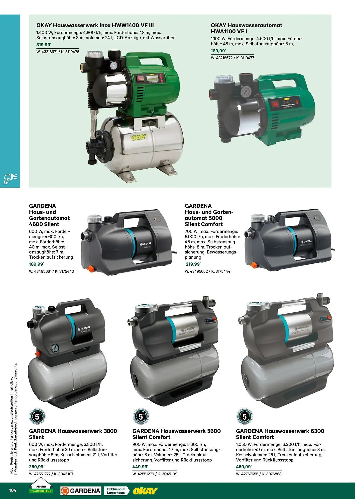 Lagerhaus Flugblatt von 22. Februar bis 31. Mai 2026 - Flugblätt seite  104