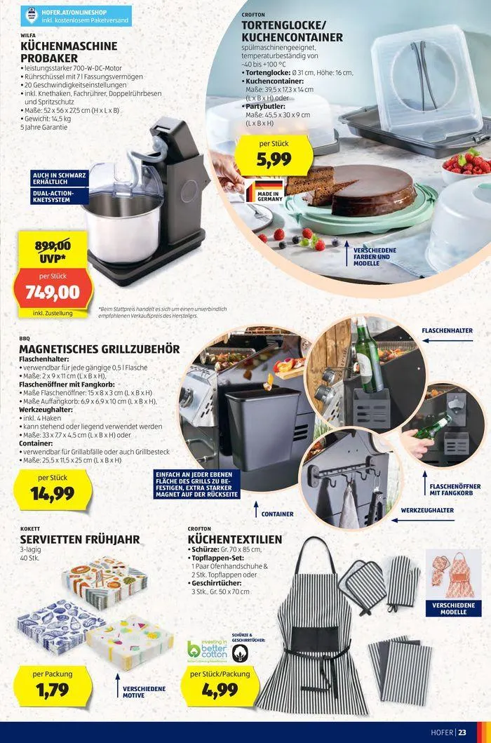 Blättern Sie online im HOFER Flugblatt von 22. Mai bis 5. Juni 2024 - Flugblätt seite  27