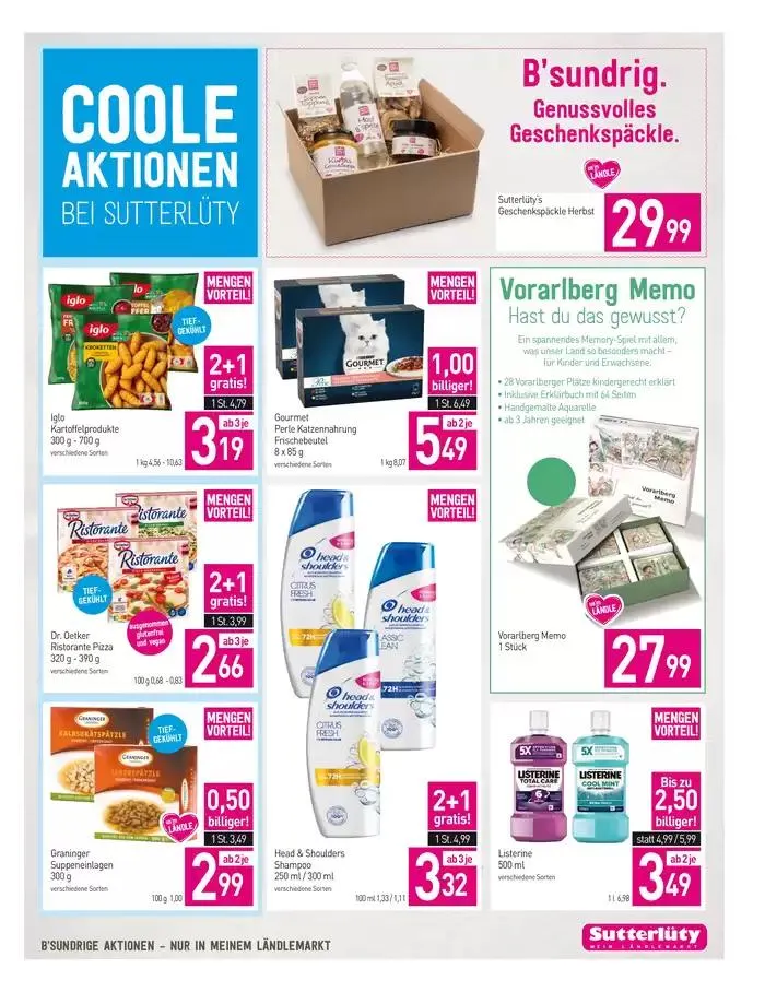 Sutterlüty flugblatt von 7. November bis 13. November 2024 - Flugblätt seite  23