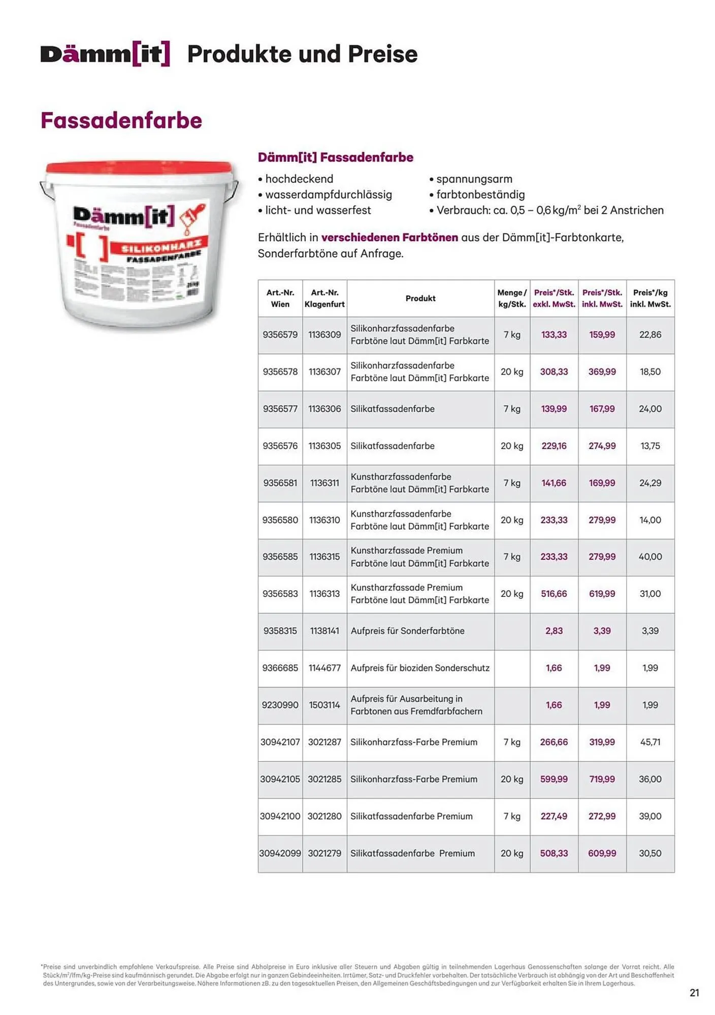 Lagerhaus Flugblatt von 1. Jänner bis 31. Dezember 2026 - Flugblätt seite  21