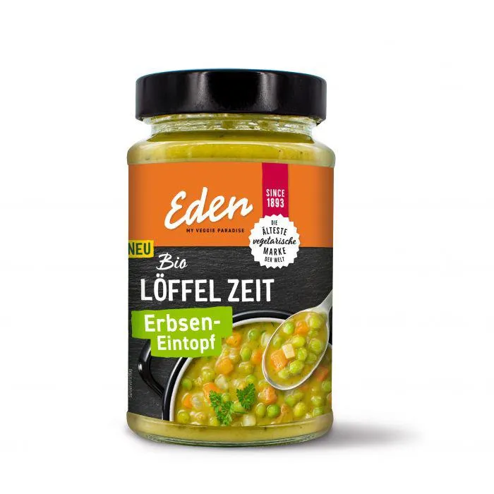 Eden my veggie paradise Löffel Zeit Erbsen-Eintopf 400g
