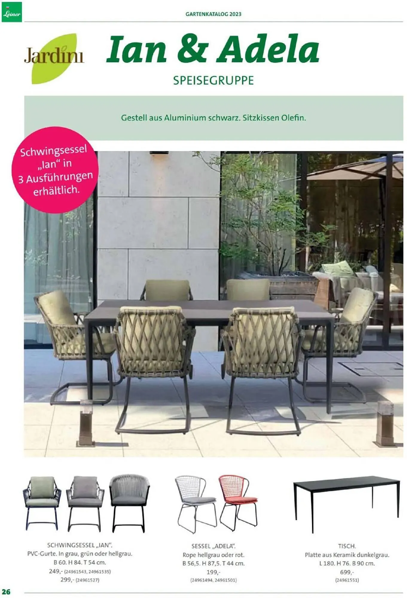 Leiner Flugblatt von 3. Februar bis 31. August 2023 - Flugblätt seite 26