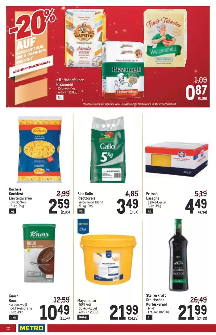 Unsere besten Deals für Sie von 28. November bis 11. Dezember 2024 - Flugblätt seite  22