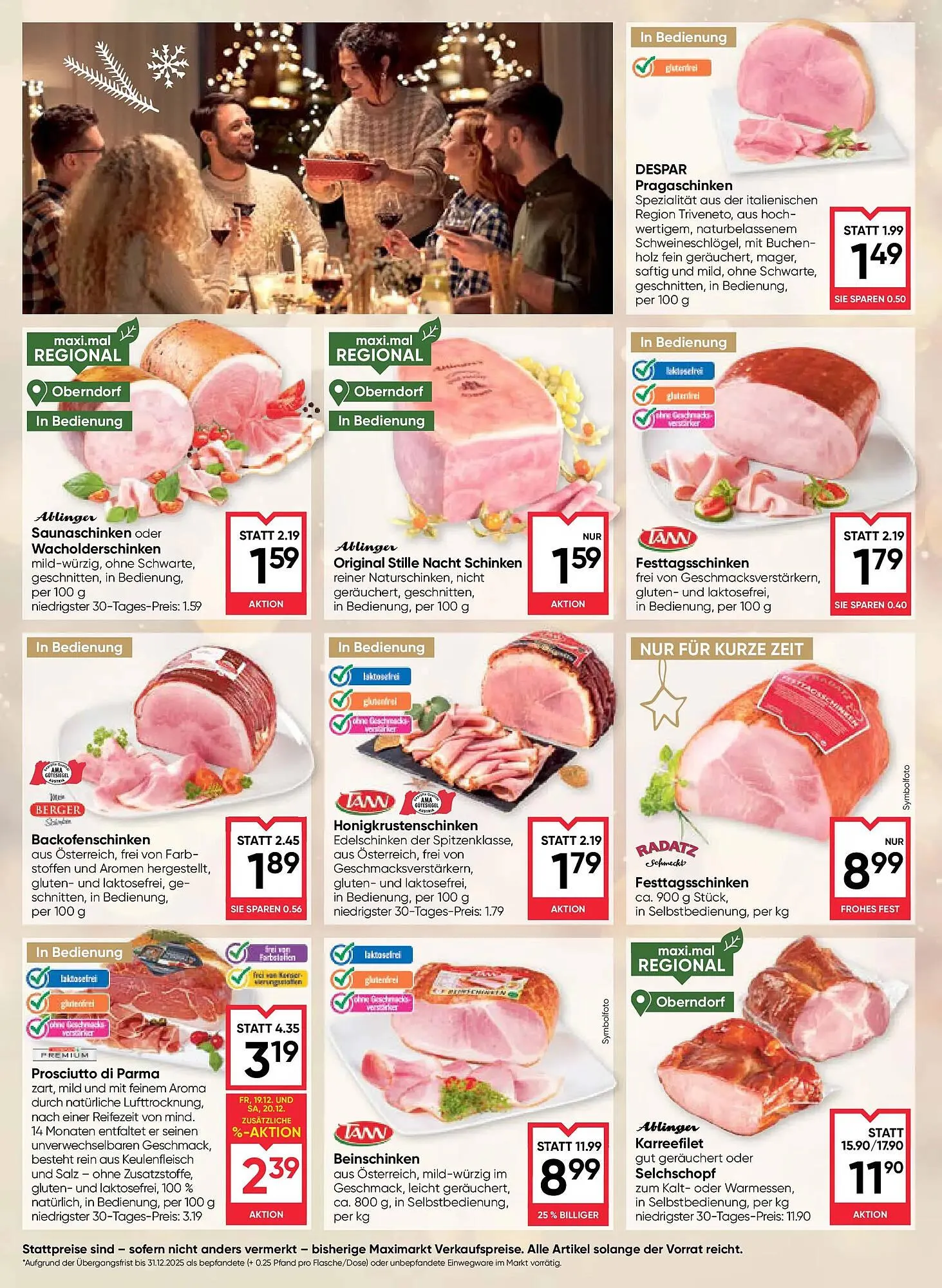Maximarkt Flugblatt von 18. Dezember bis 24. Dezember 2025 - Flugblätt seite 6