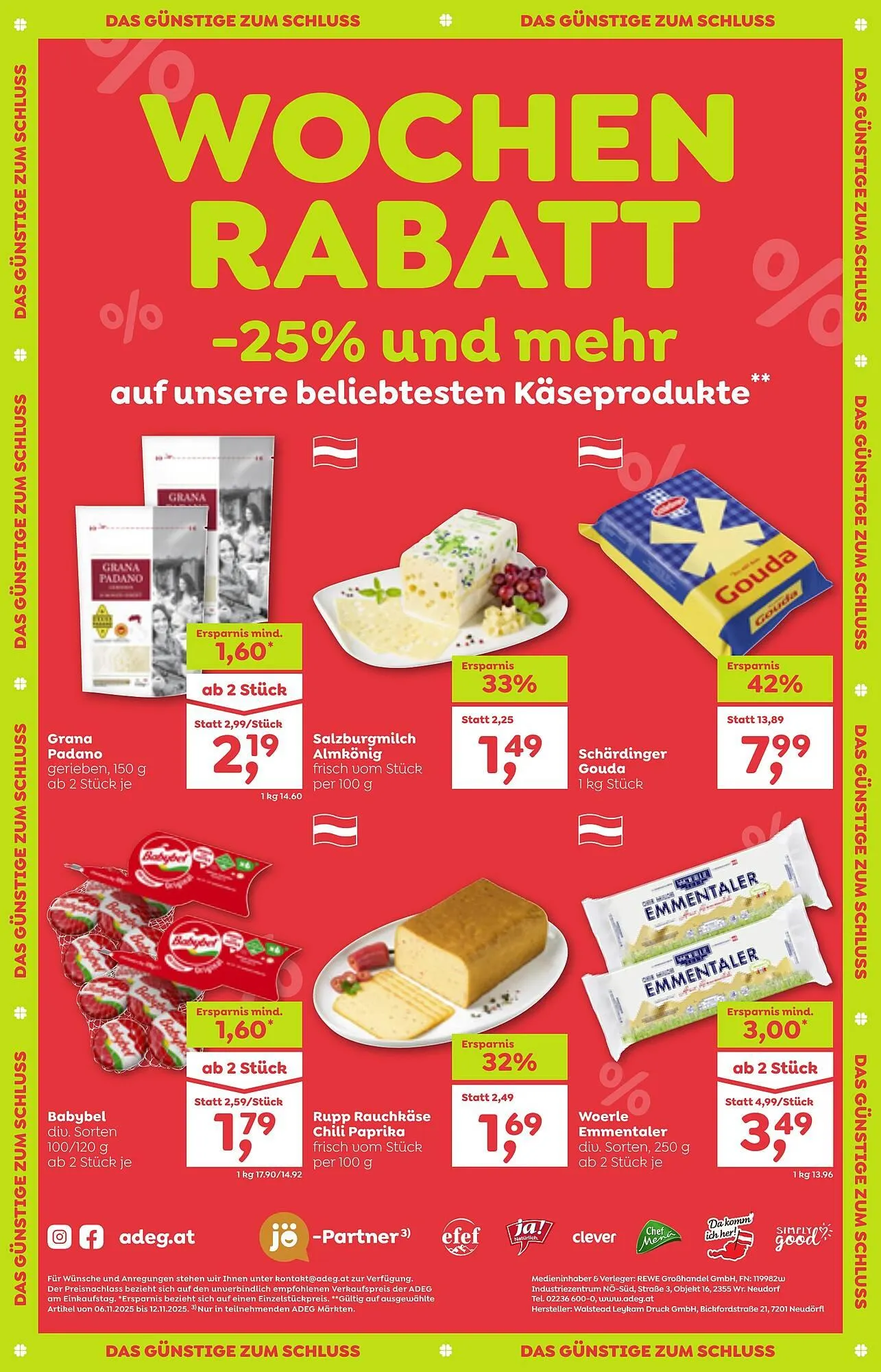 ADEG Flugblatt von 6. November bis 12. November 2025 - Flugblätt seite 12