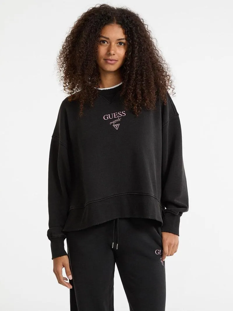 Sweatshirt mit aufgedrucktem Logo