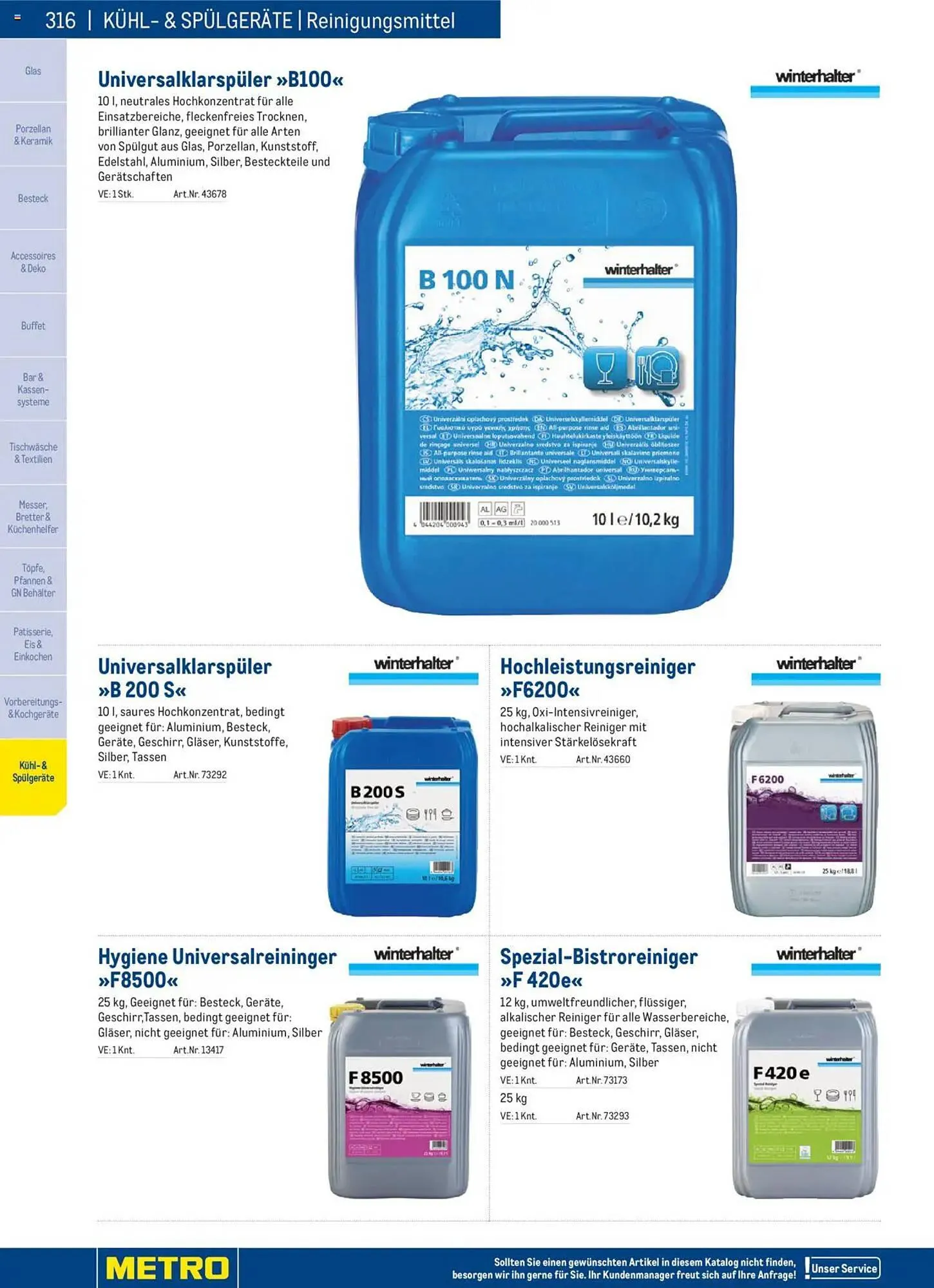 Metro Flugblatt von 2. Dezember bis 31. Dezember 2025 - Flugblätt seite  316