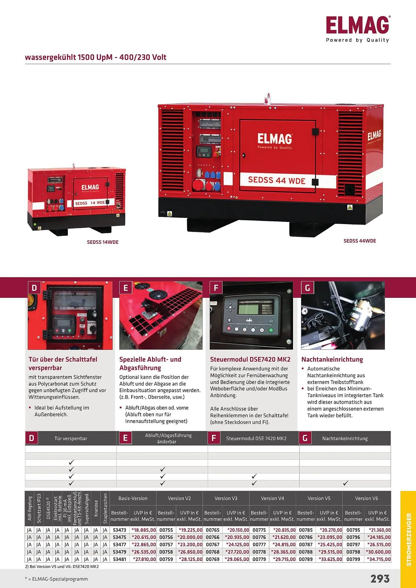 Salzburger Lagerhaus Flugblatt von 23. April bis 31. Dezember 2025 - Flugblätt seite  293