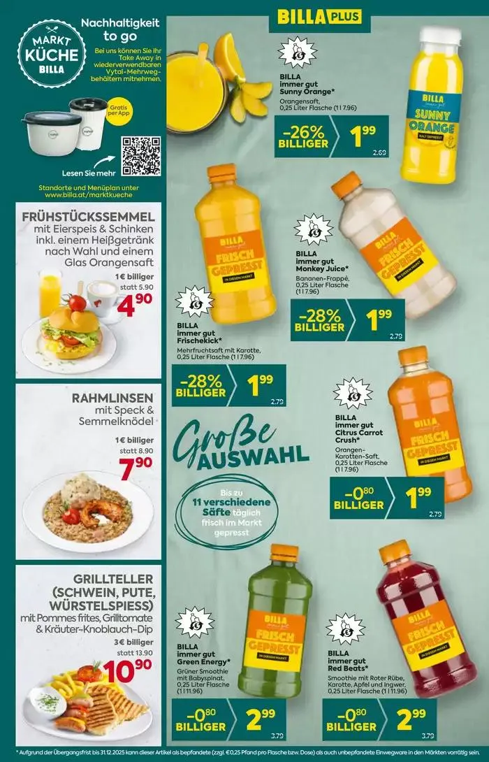 Vorschau BILLA PLUS Wien KW05 2025 von 28. Jänner bis 11. Februar 2025 - Flugblätt seite 12