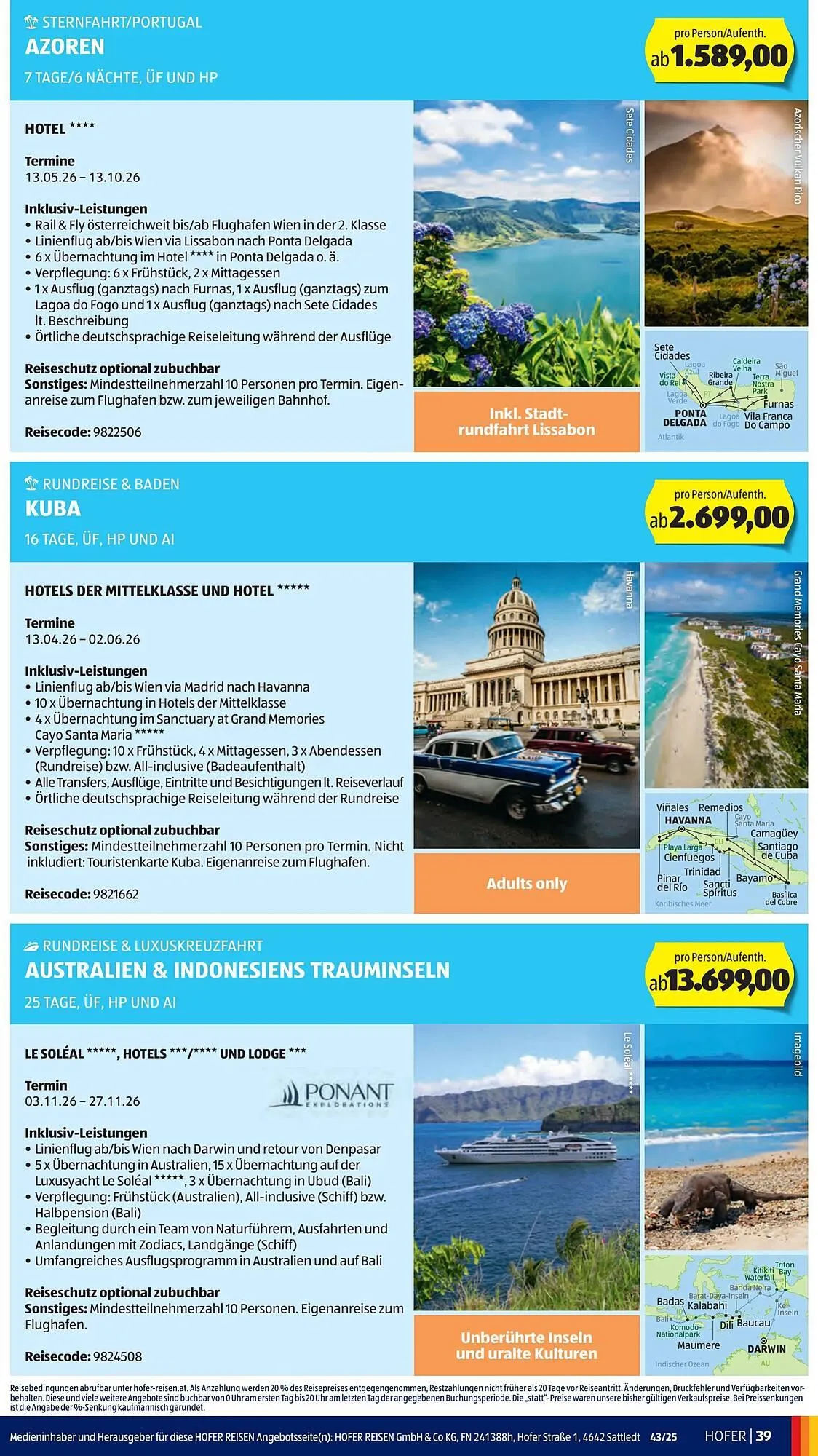 Hofer Flugblatt von 17. Oktober bis 23. Oktober 2025 - Flugblätt seite  43