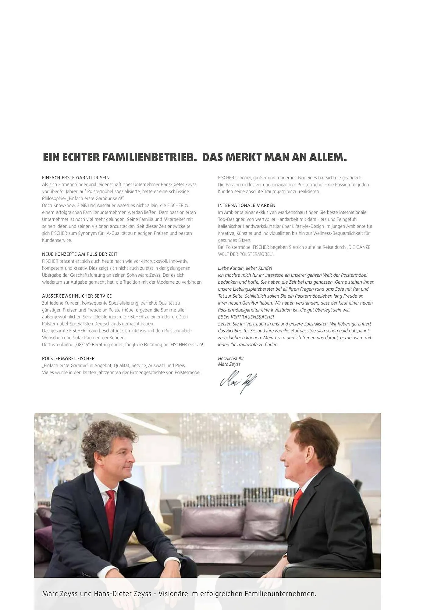 Polstermöbel Fischer Flugblatt von 28. Februar bis 31. Dezember 2025 - Flugblätt seite 6