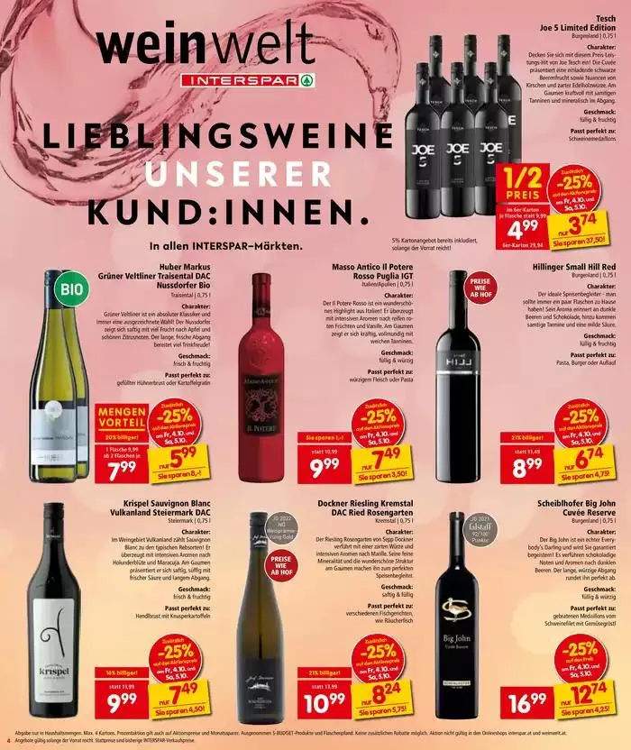 Attraktive Angebote entdecken von 1. Oktober bis 15. Oktober 2024 - Flugblätt seite 5