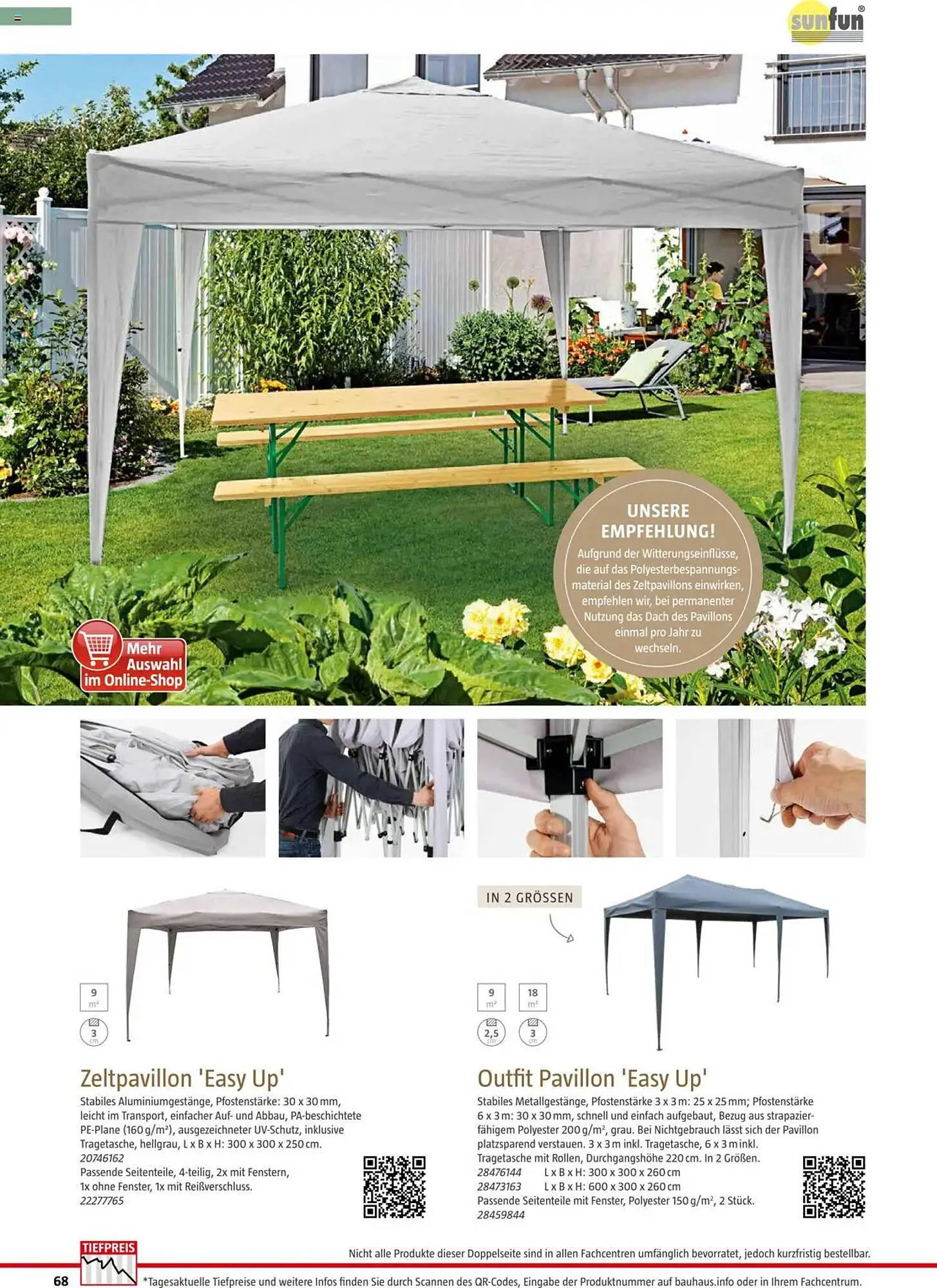 Bauhaus Flugblatt von 4. März bis 31. Dezember 2025 - Flugblätt seite  68