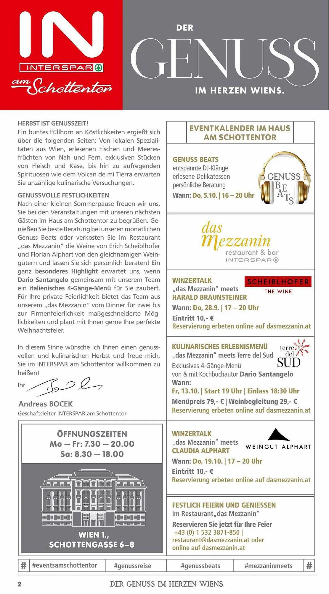 Interspar Flugblatt von 26. September bis 11. Oktober 2023 - Flugblätt seite  2