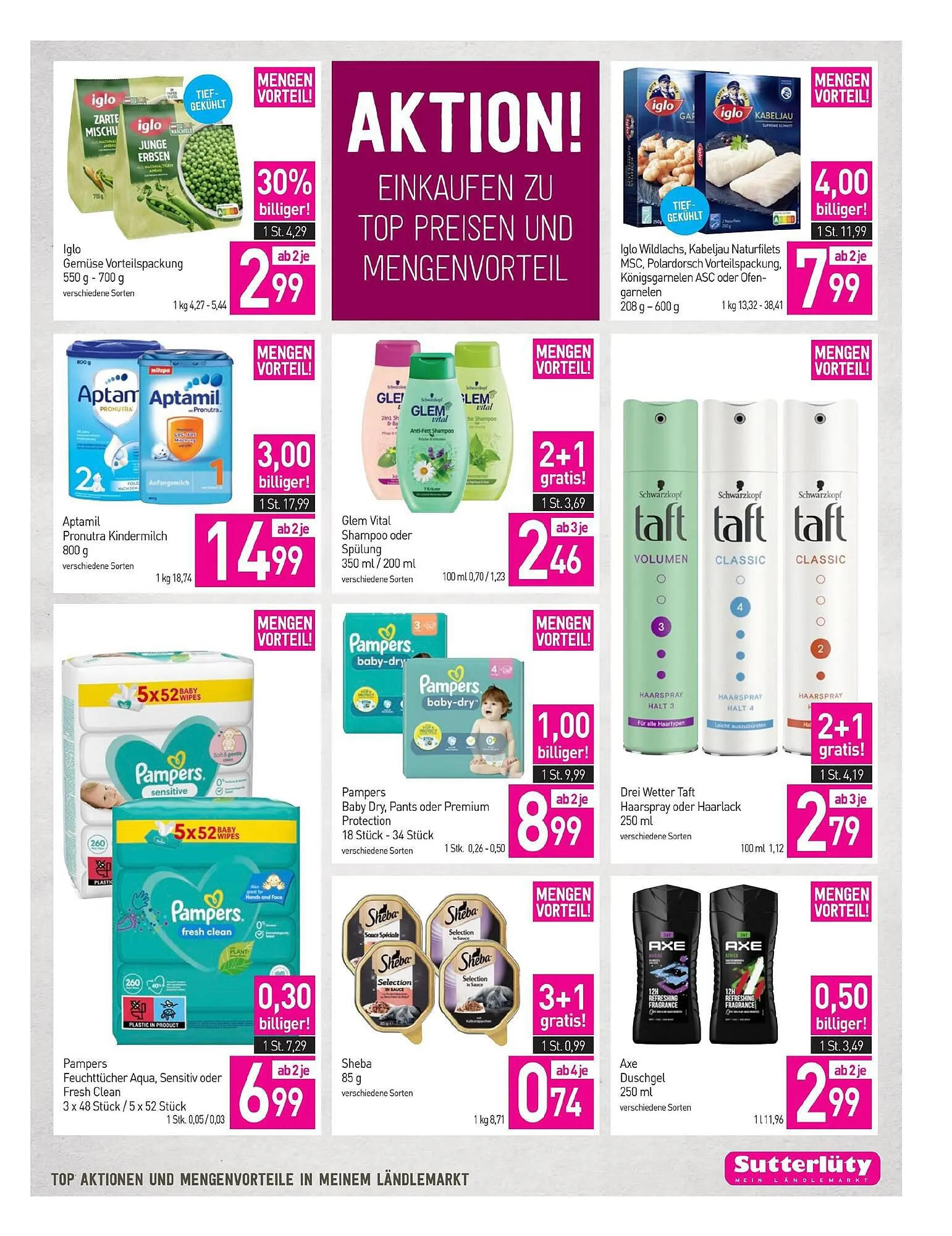 Sutterlüty Flugblatt von 30. November bis 5. Dezember 2023 - Flugblätt seite 19