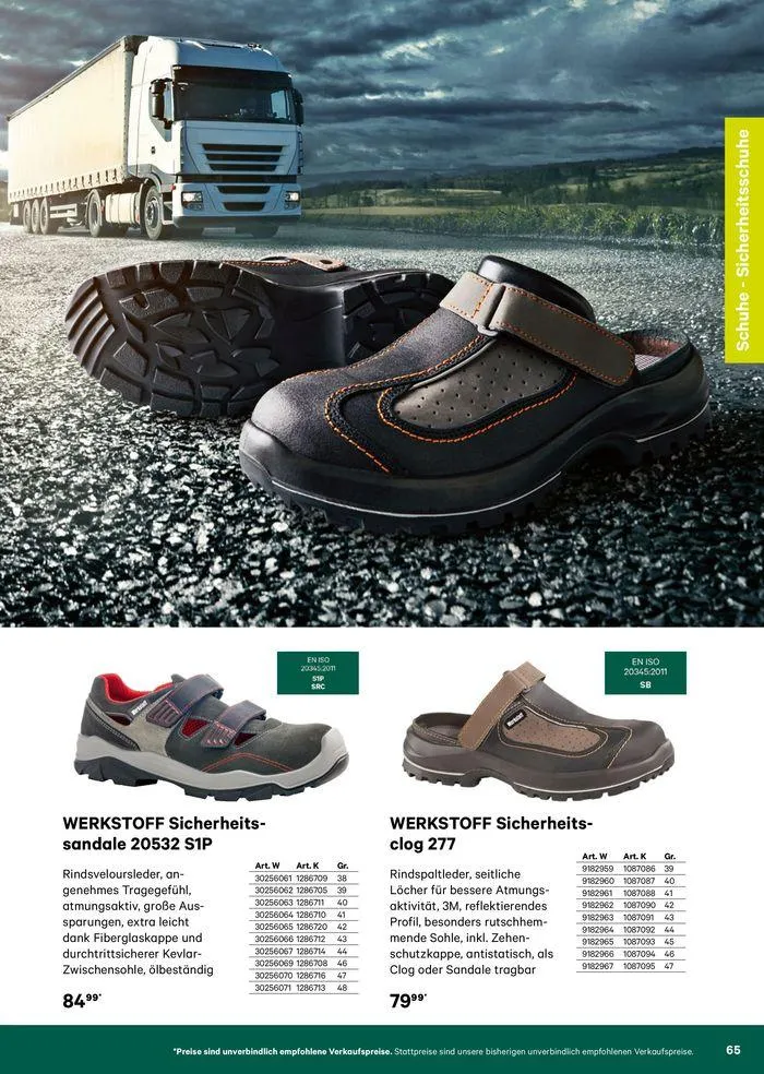 Katalog Bekleidung 2024 von 17. Mai bis 26. Mai 2024 - Flugblätt seite  65