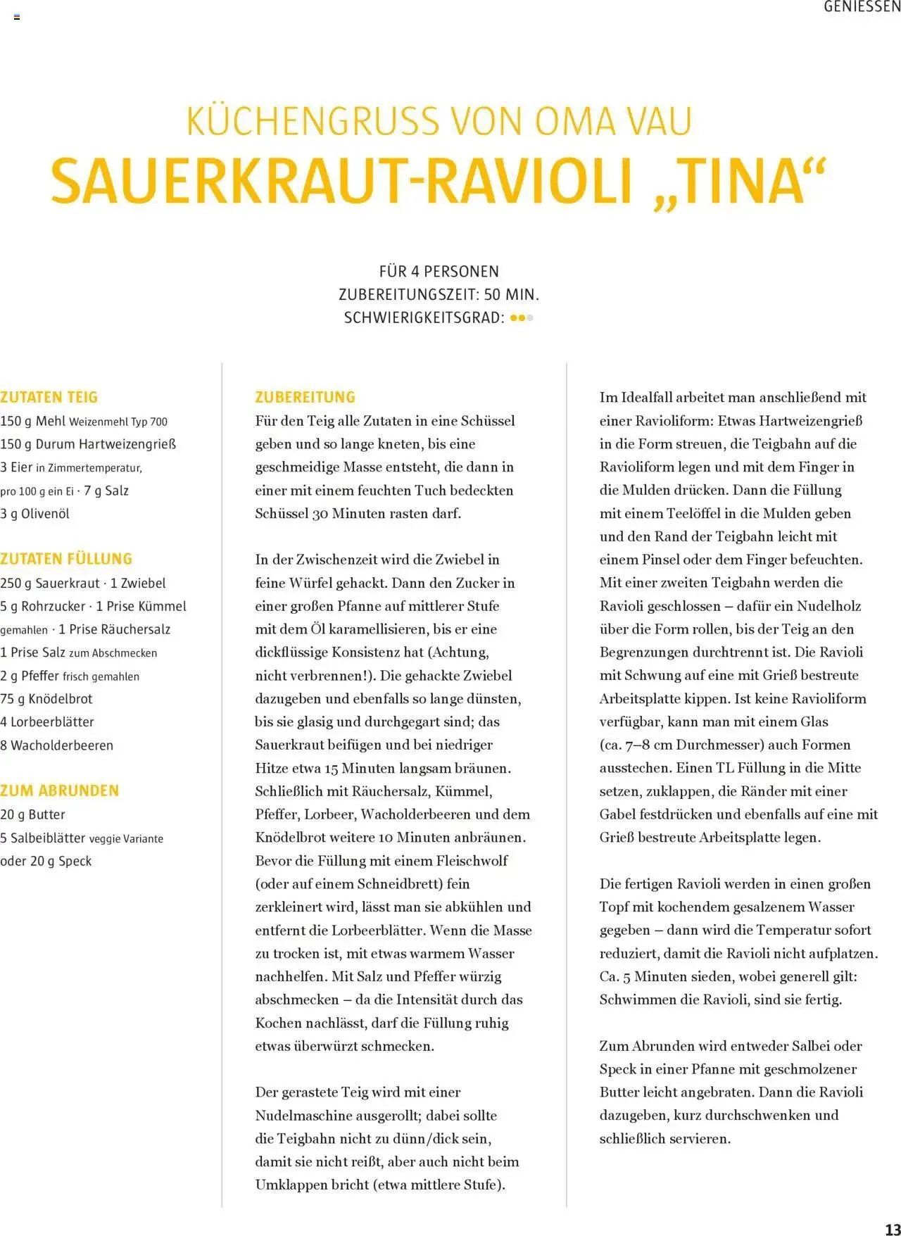 Sutterlüty B’sundrig Magazine von 3. Juli bis 31. Dezember 2024 - Flugblätt seite  13