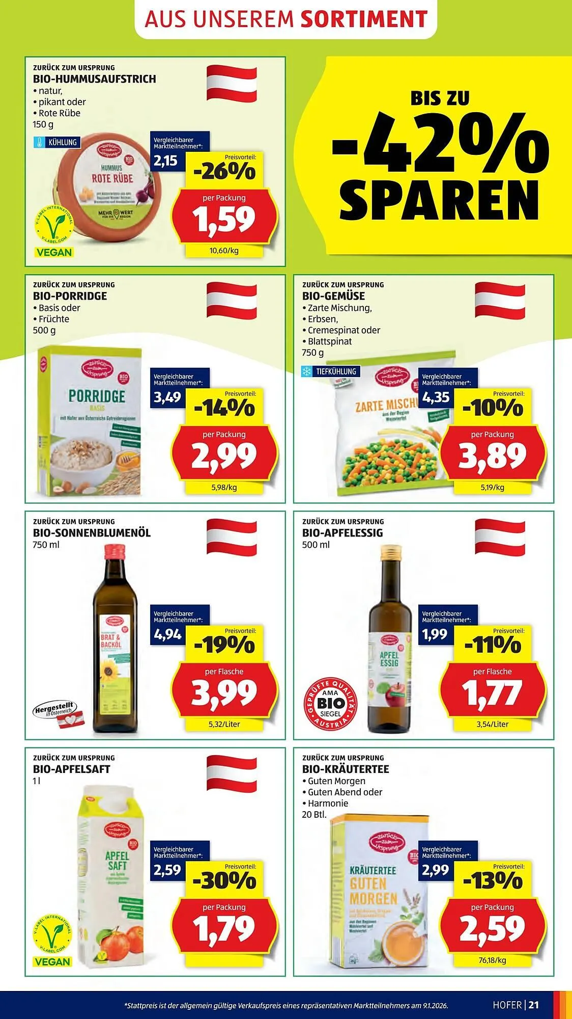 Hofer Flugblatt von 23. Jänner bis 30. Jänner 2026 - Flugblätt seite 23