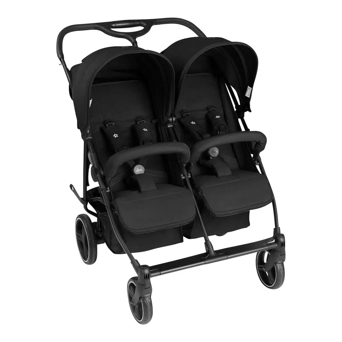 Geschwisterwagen D Two black