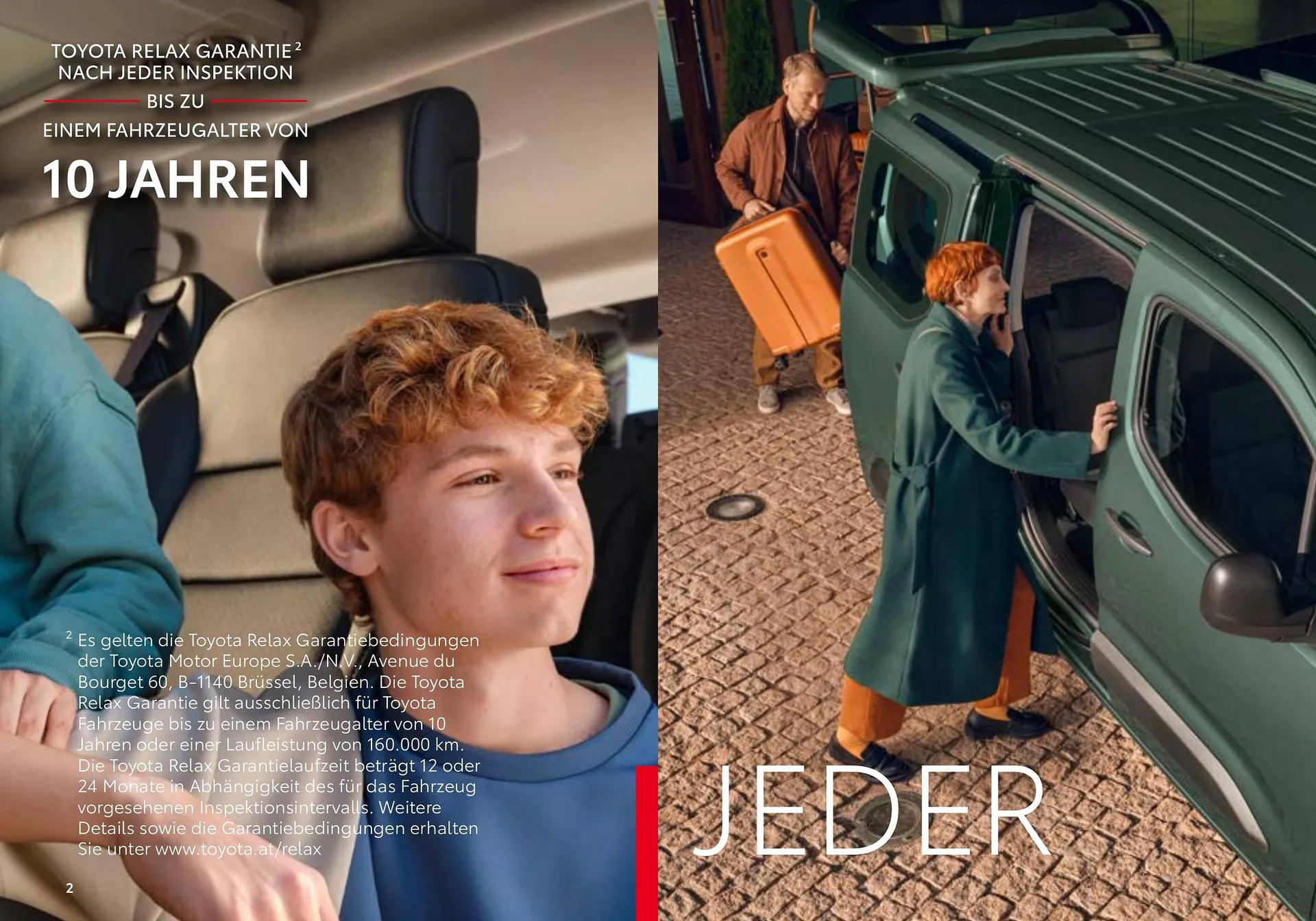 Toyota Flugblatt von 1. April bis 30. April 2026 - Flugblätt seite  2