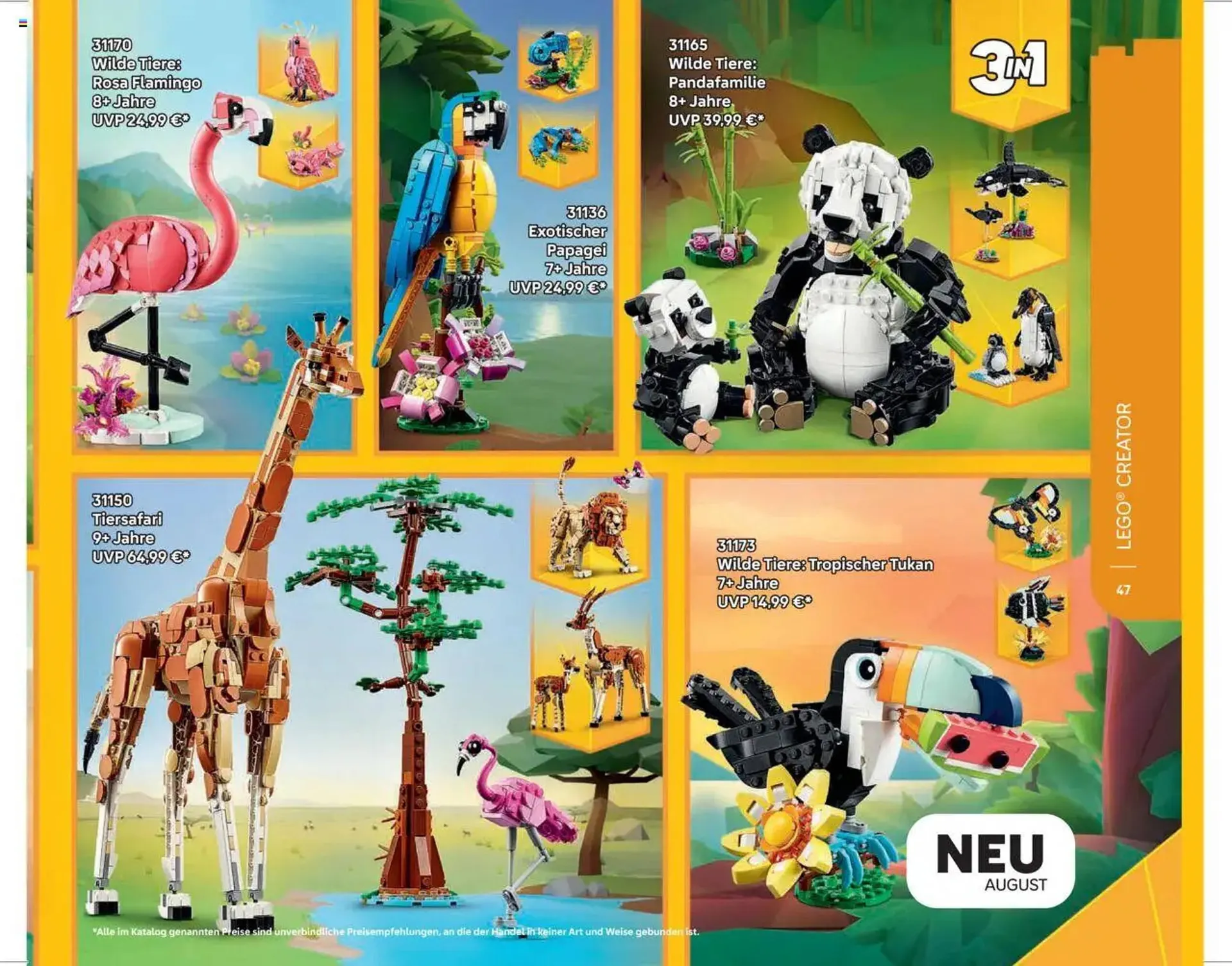 Lego Flugblatt von 1. September bis 31. Dezember 2025 - Flugblätt seite  47