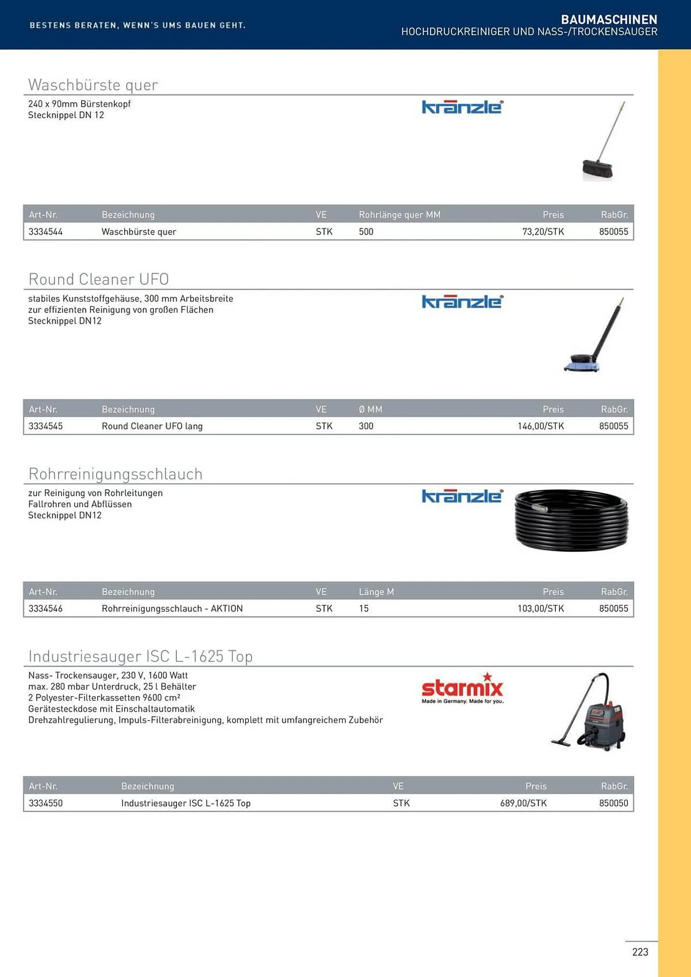 Würth Flugblatt von 22. Februar bis 31. Dezember 2024 - Flugblätt seite  223