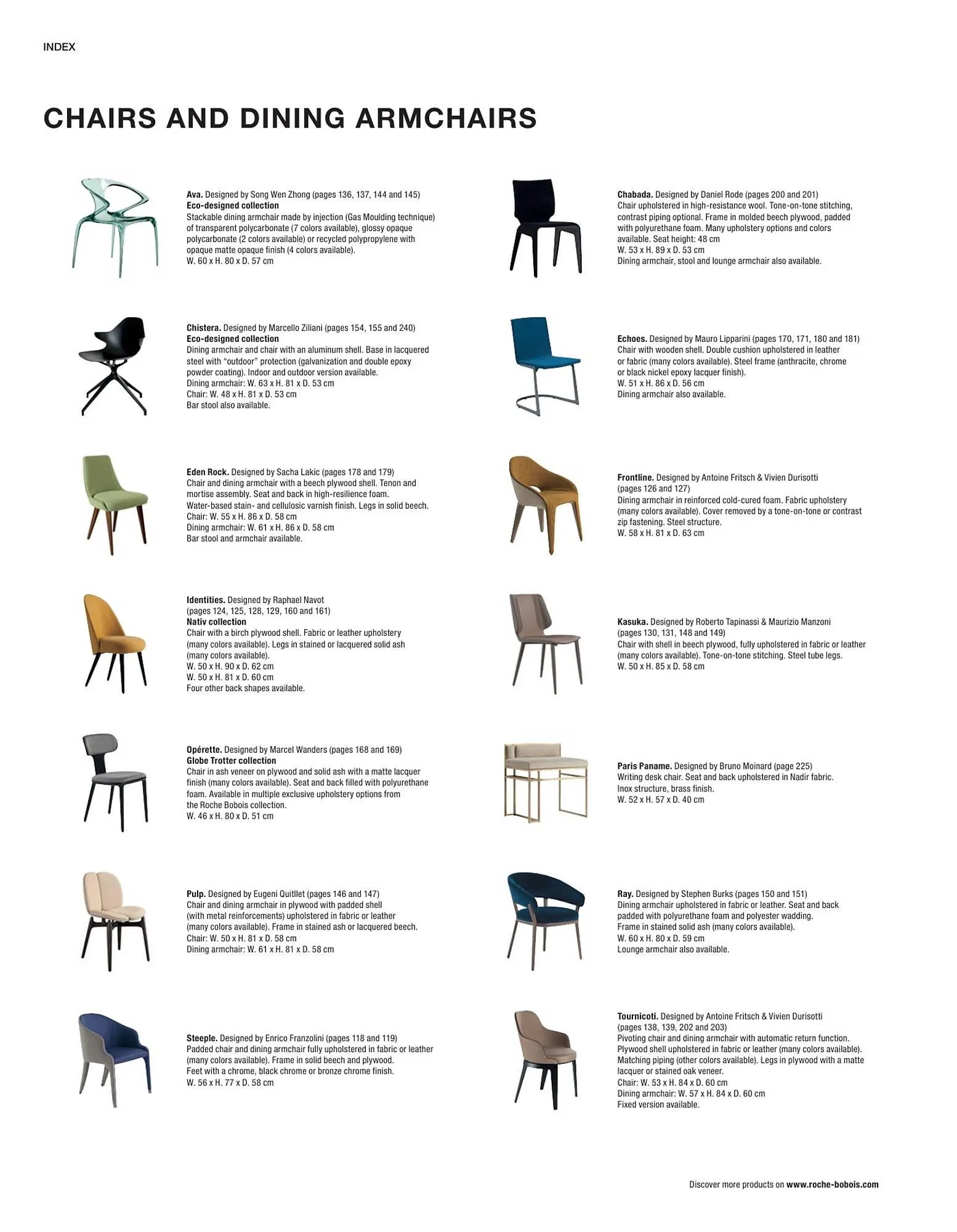 Roche Bobois Flugblatt von 9. Jänner bis 6. Jänner 2026 - Flugblätt seite  266