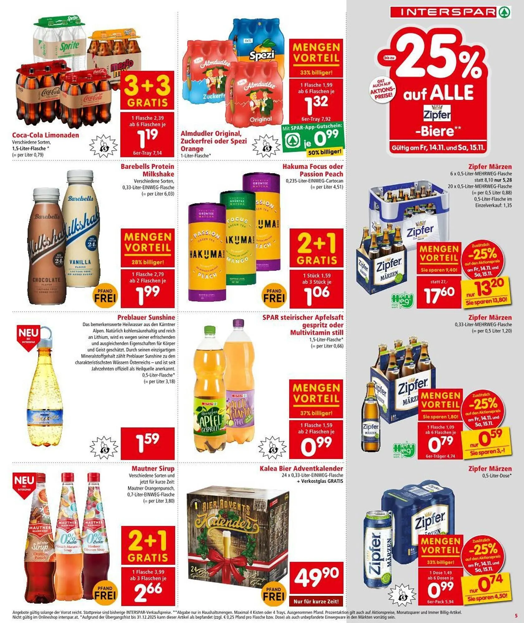 Interspar Flugblatt von 13. November bis 19. November 2025 - Flugblätt seite 5