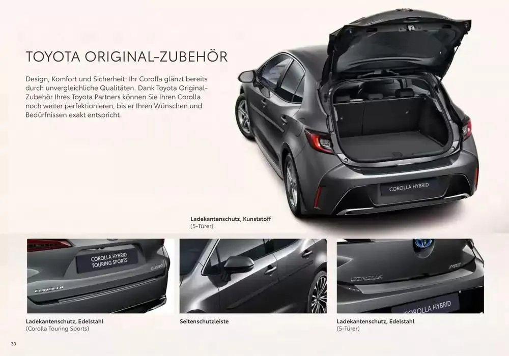 Toyota Corolla von 7. Dezember bis 7. Dezember 2025 - Flugblätt seite  30