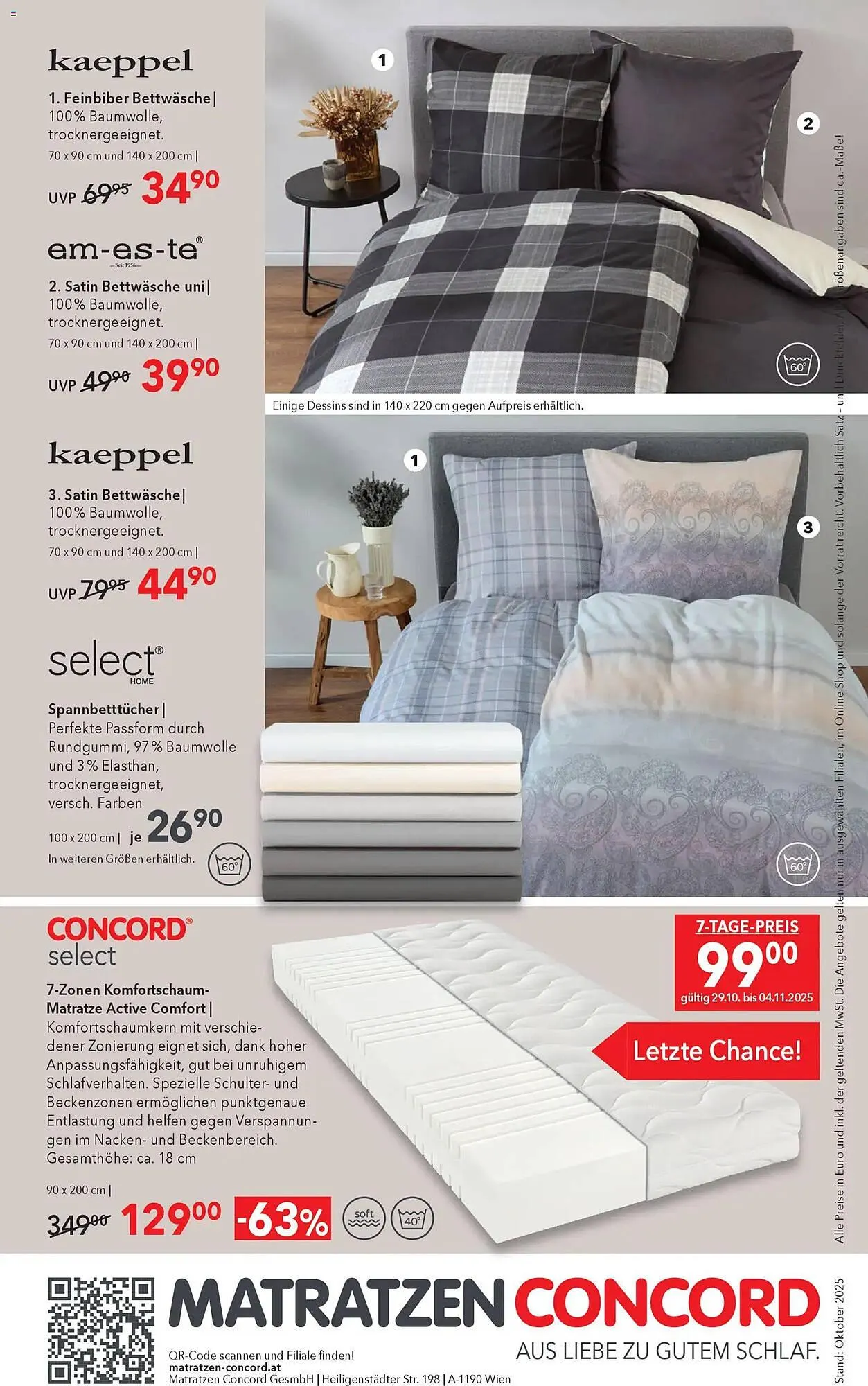Matratzen Concord Prospekt von 7. November bis 25. November 2025 - Flugblätt seite  8