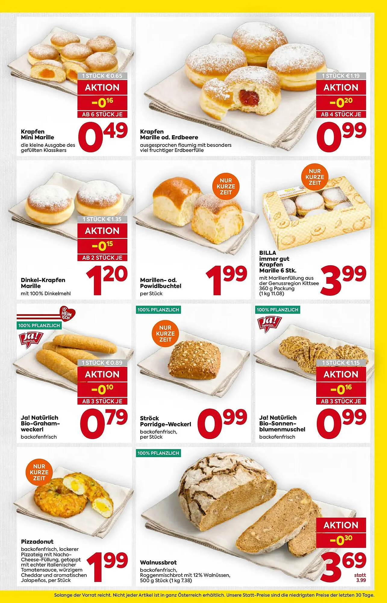 Billa Flugblatt von 15. Jänner bis 21. Jänner 2026 - Flugblätt seite  11