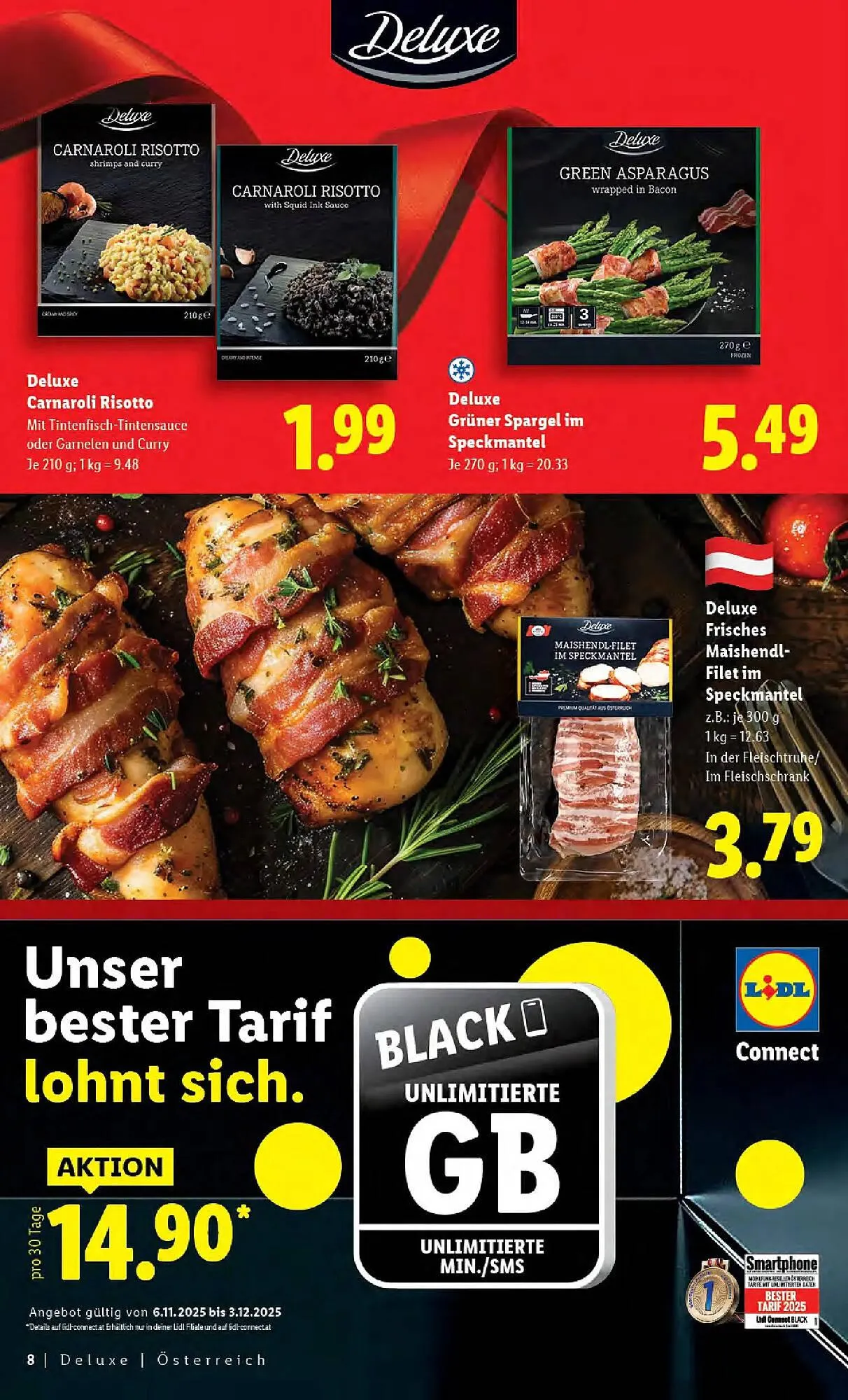 Lidl Flugblatt von 1. November bis 25. Dezember 2025 - Flugblätt seite 8