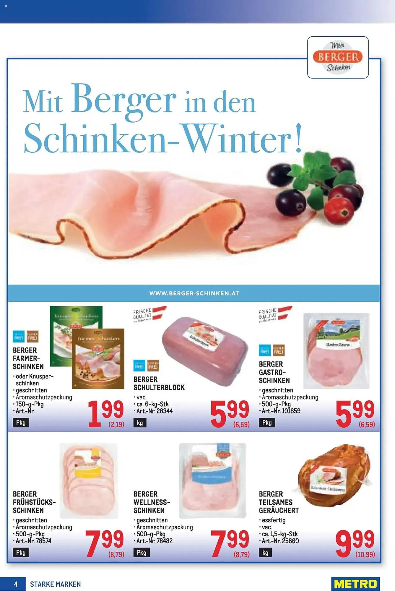 Metro Flugblatt von 13. November bis 26. November 2025 - Flugblätt seite  4