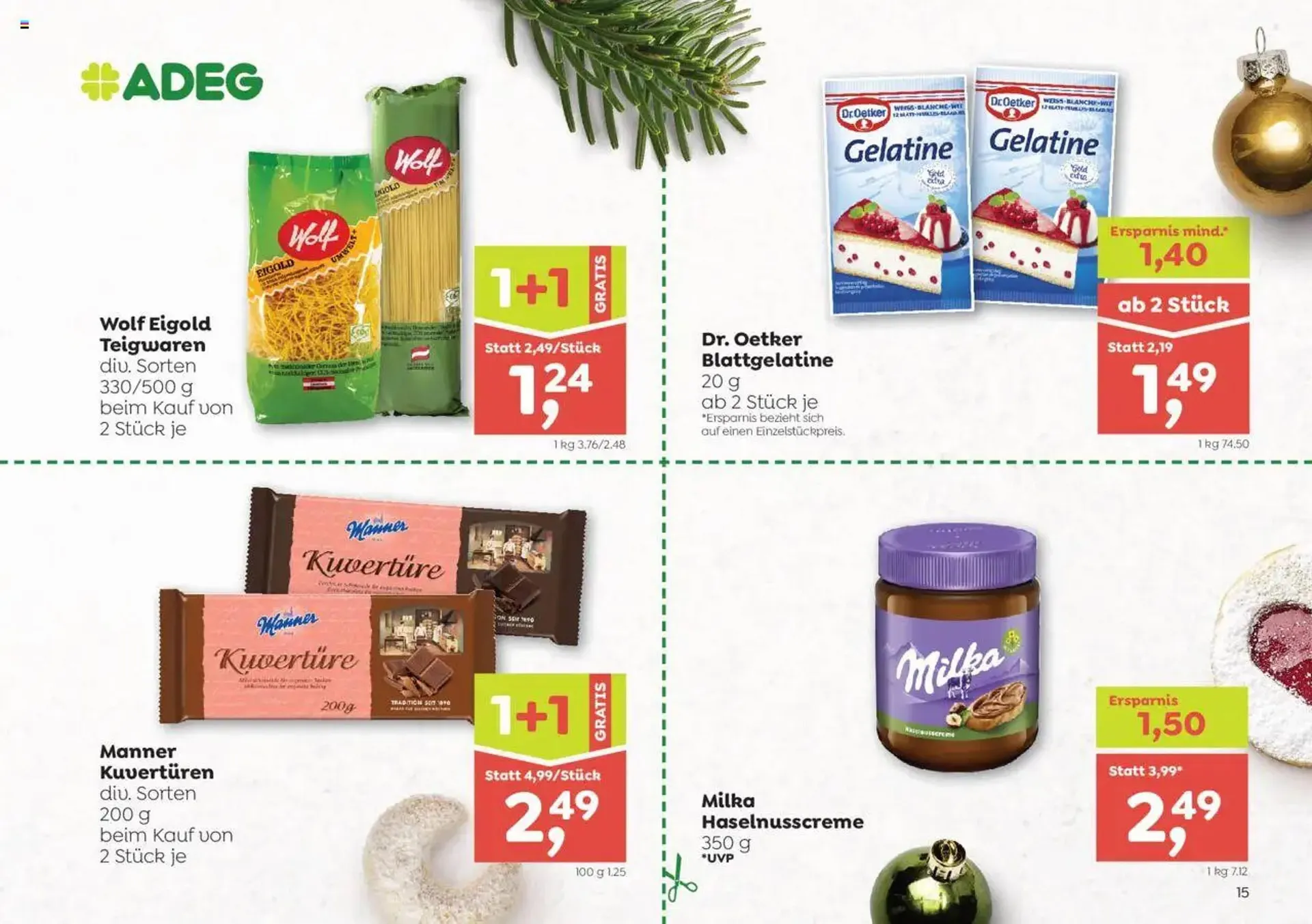 ADEG Flugblatt von 25. November bis 7. Dezember 2024 - Flugblätt seite 15