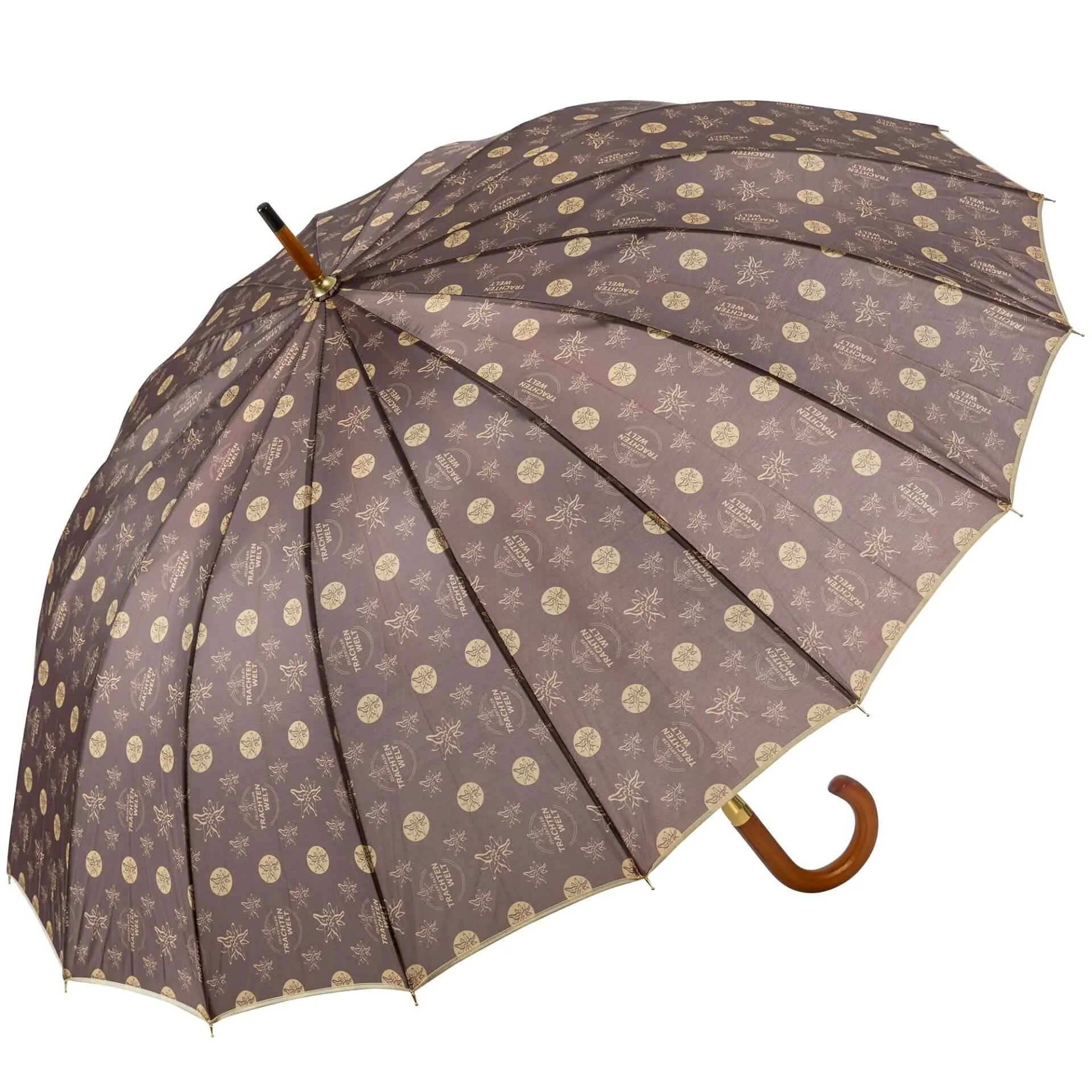 Regenschirm "Edelweiß", Burgund