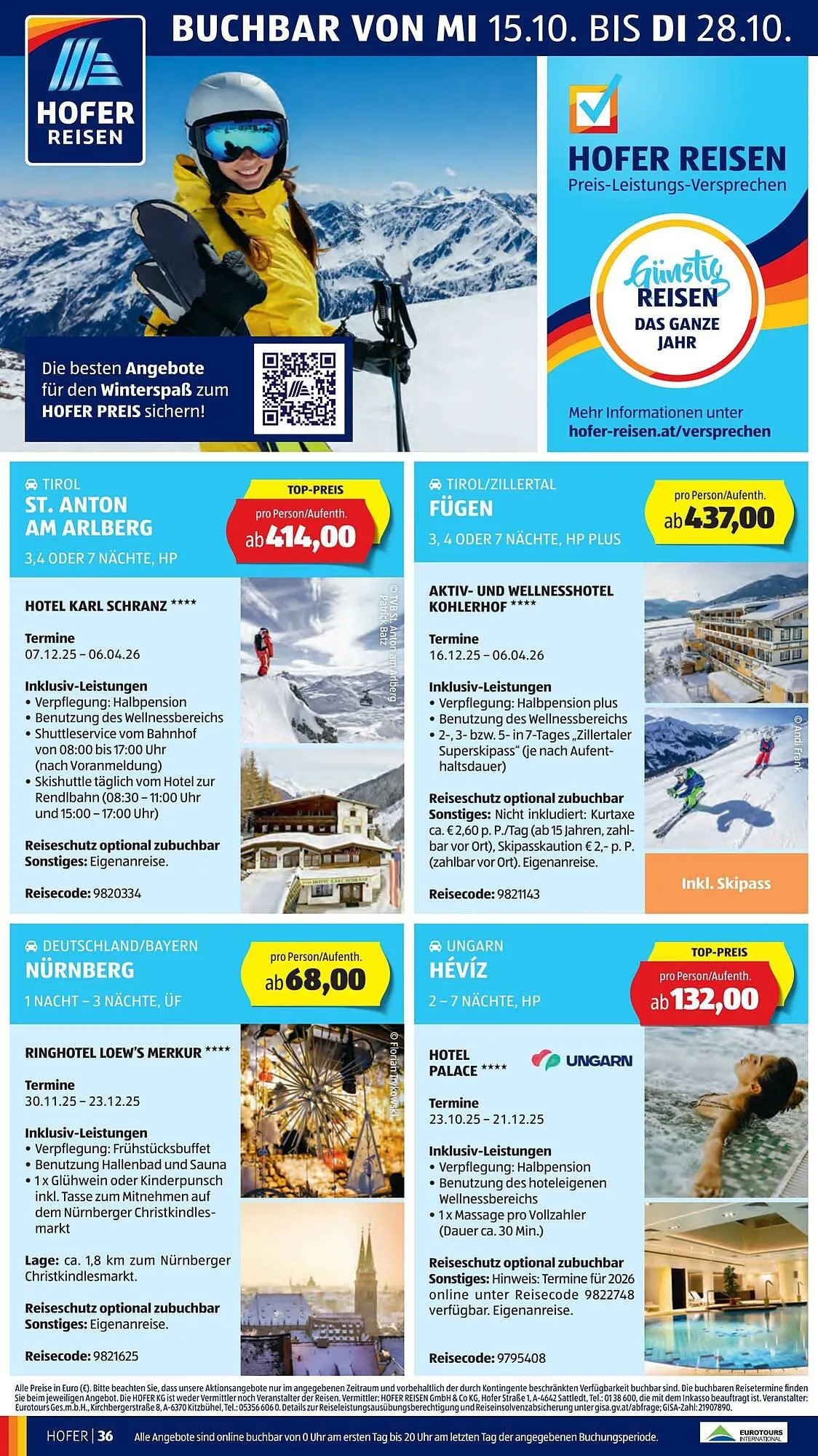 Hofer Flugblatt von 17. Oktober bis 23. Oktober 2025 - Flugblätt seite  40