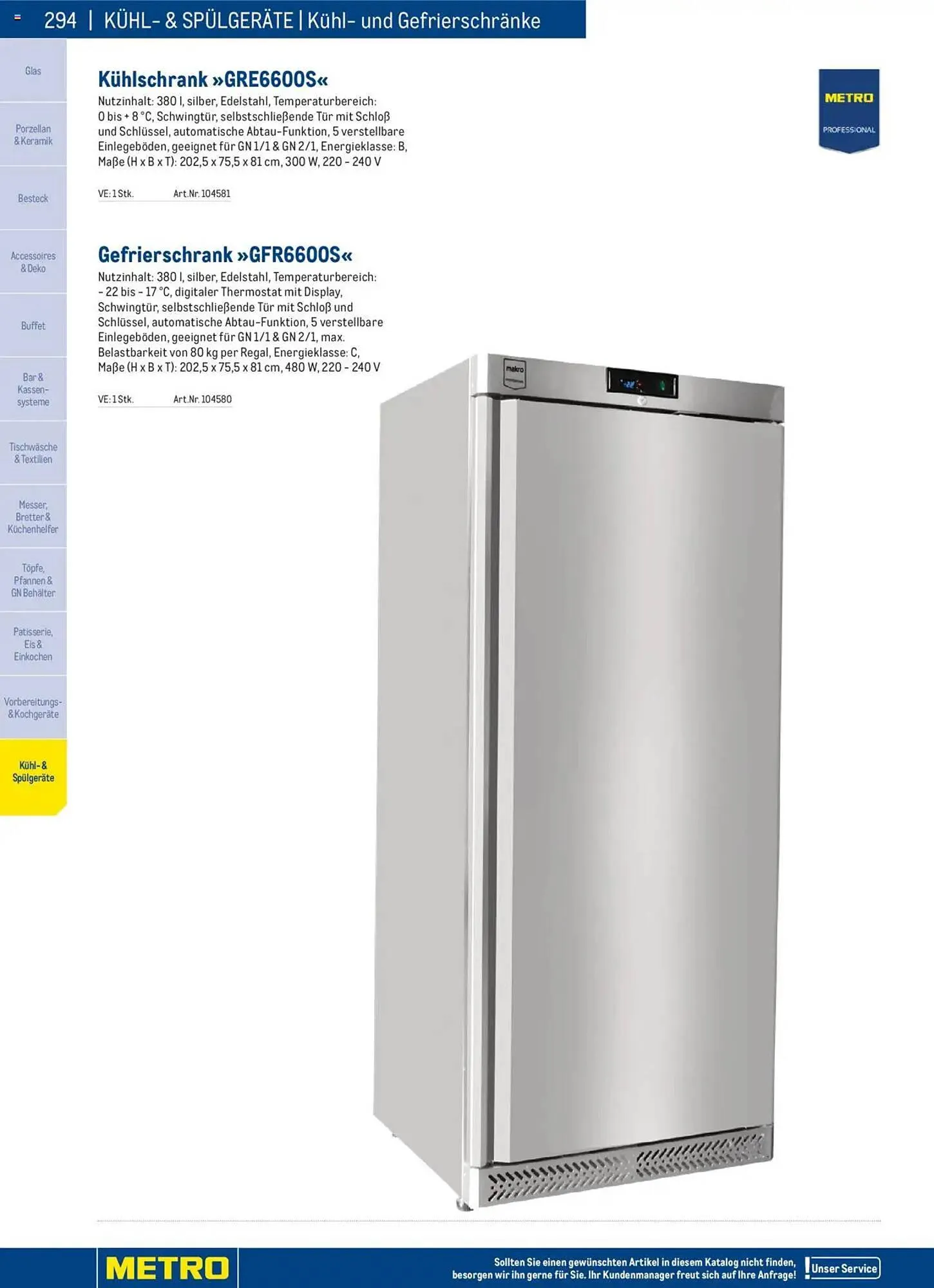 Metro Flugblatt von 2. Dezember bis 31. Dezember 2025 - Flugblätt seite  294