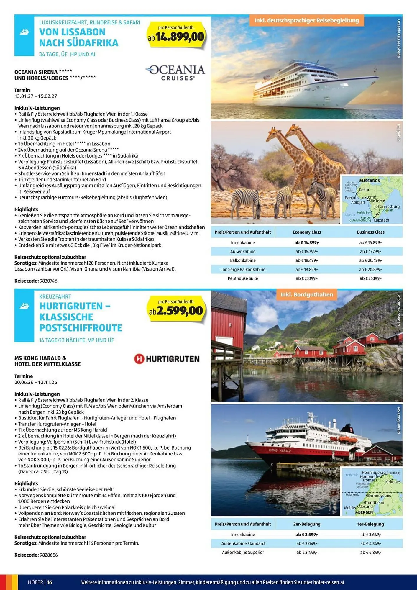 Hofer Flugblatt von 28. Jänner bis 24. Februar 2026 - Flugblätt seite  16