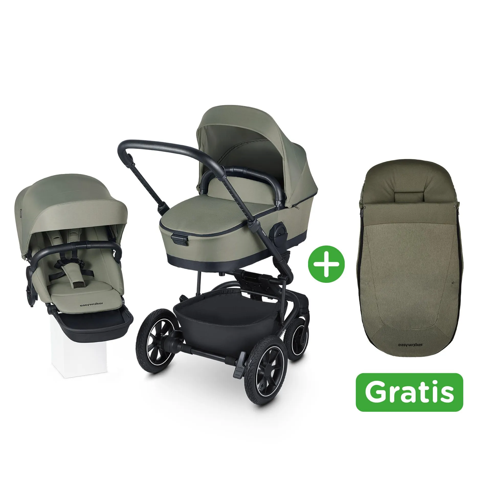 Set Harvey⁵ Air Sage Green mit Wanne