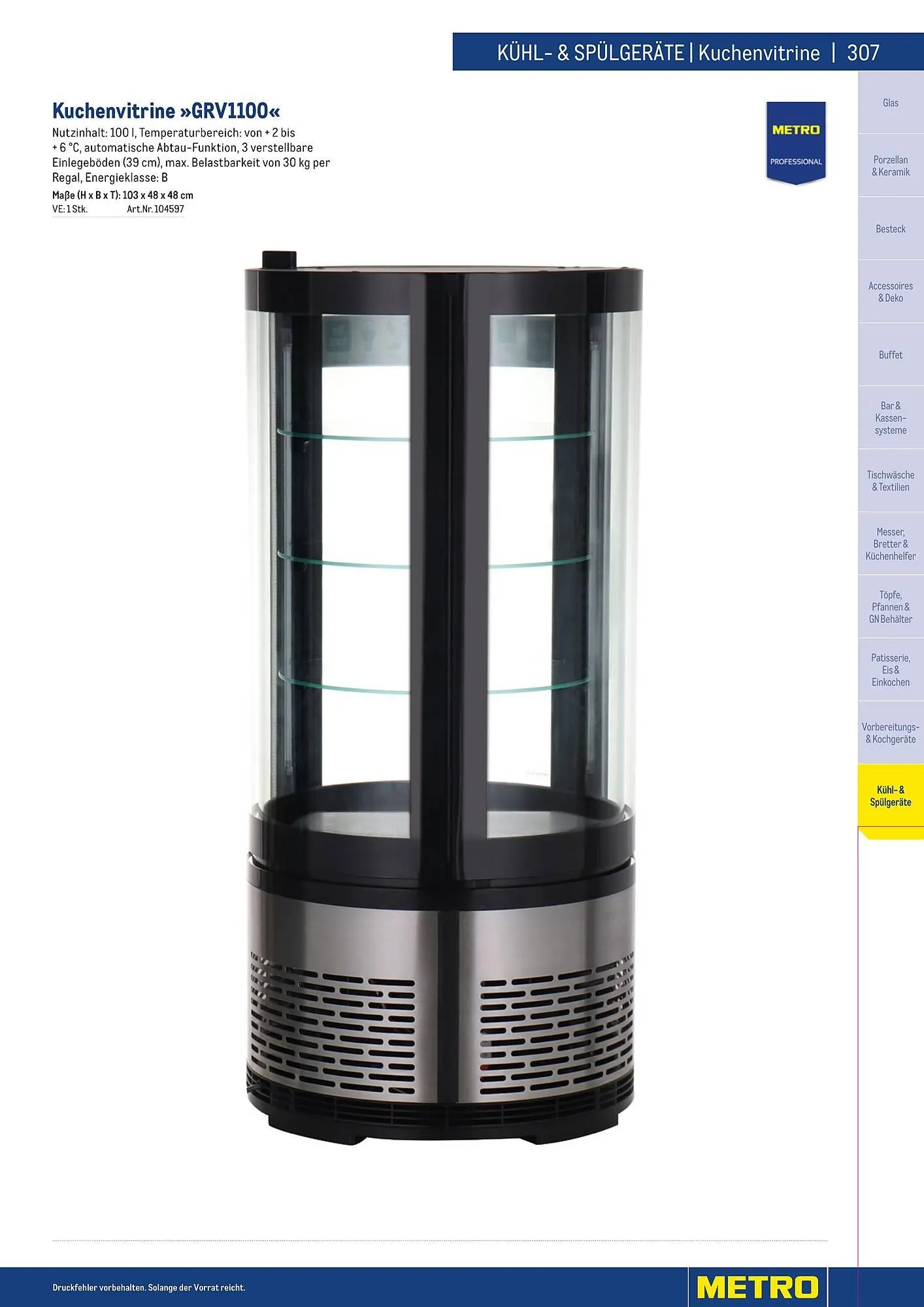 Metro Flugblatt von 25. März bis 31. Dezember 2026 - Flugblätt seite  307